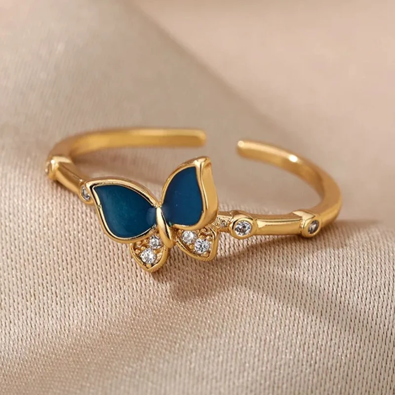Bague Papillon Humeur