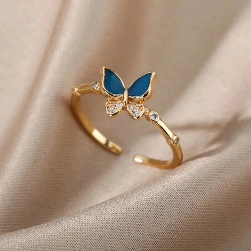 Bague Papillon Humeur