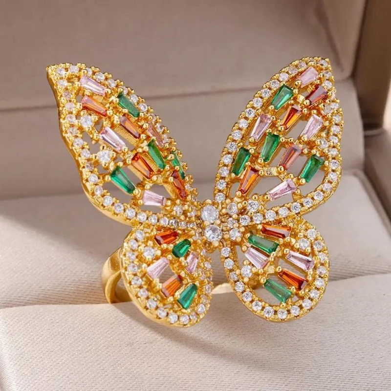 Grosse Bague Papillon
