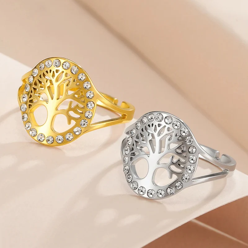 Bague Arbre de Vie Diamants
