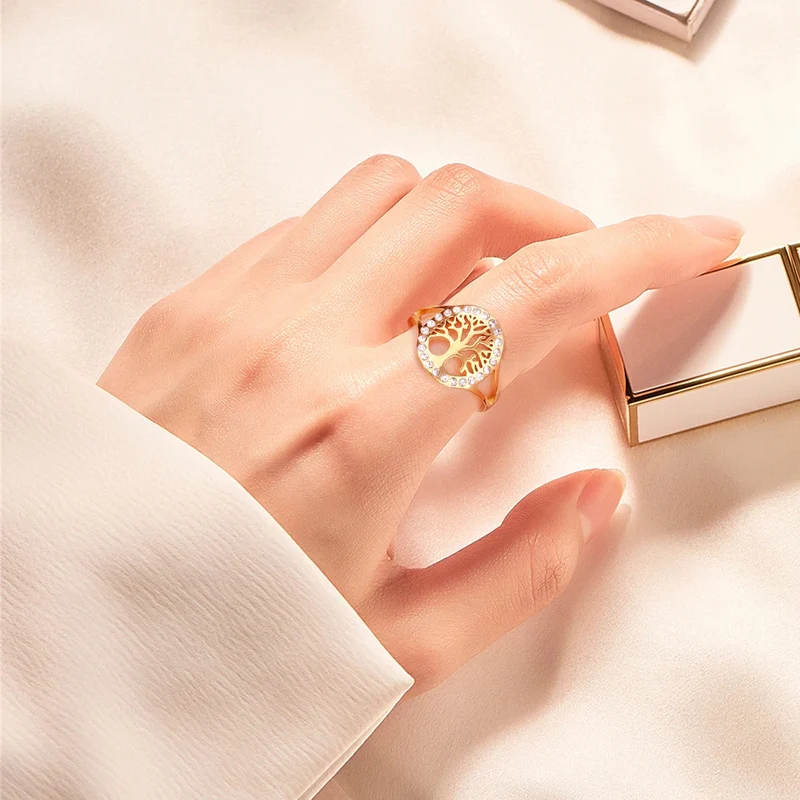Bague Arbre de Vie Diamants