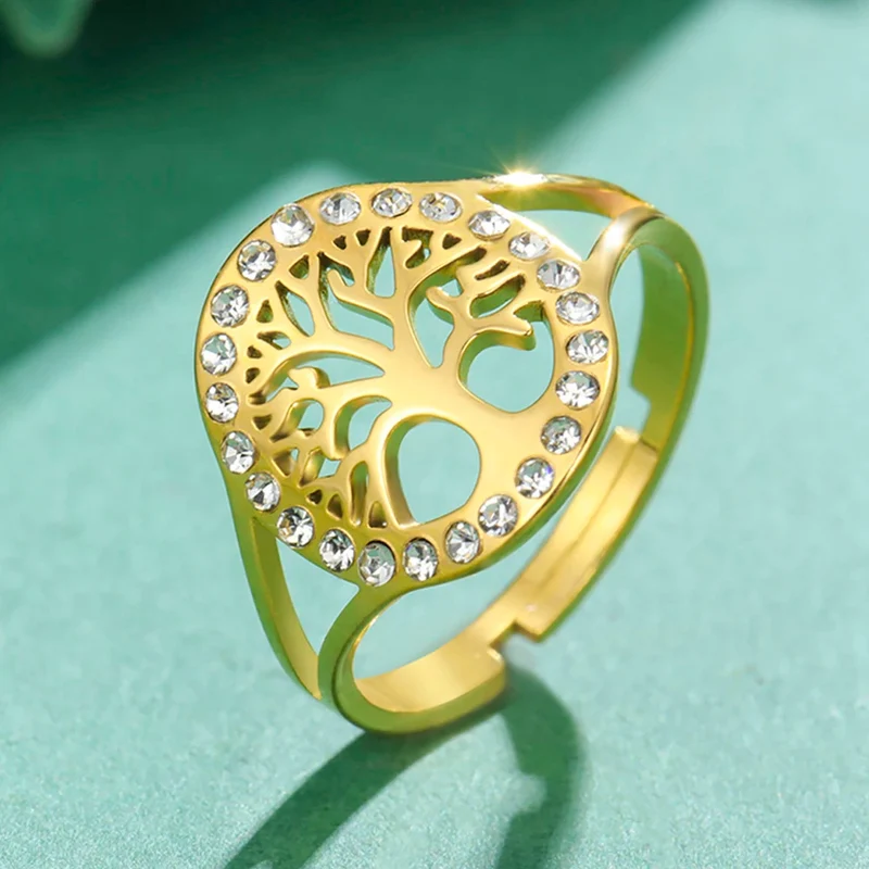Bague Arbre de Vie Diamants
