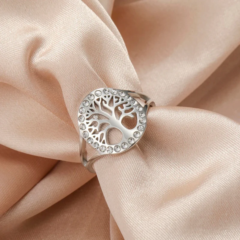 Bague Arbre de Vie Diamants