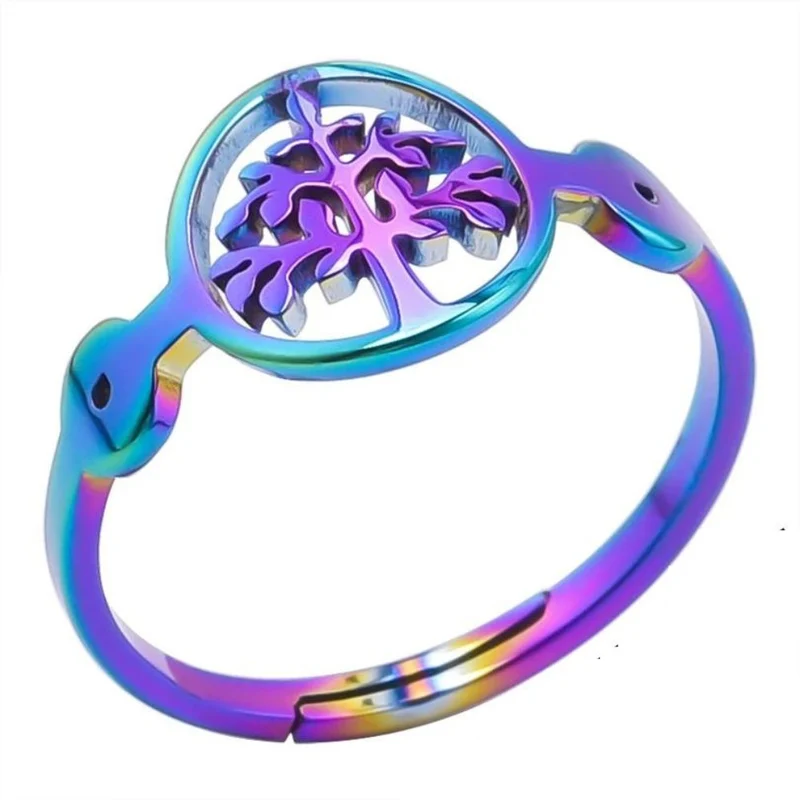 Bague Arbre de Vie Lotus