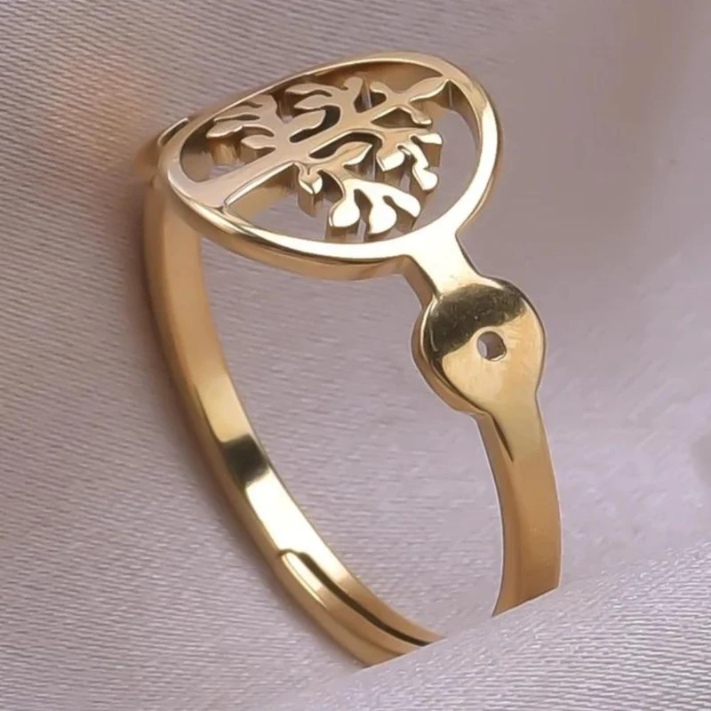 Bague Arbre de Vie Lotus