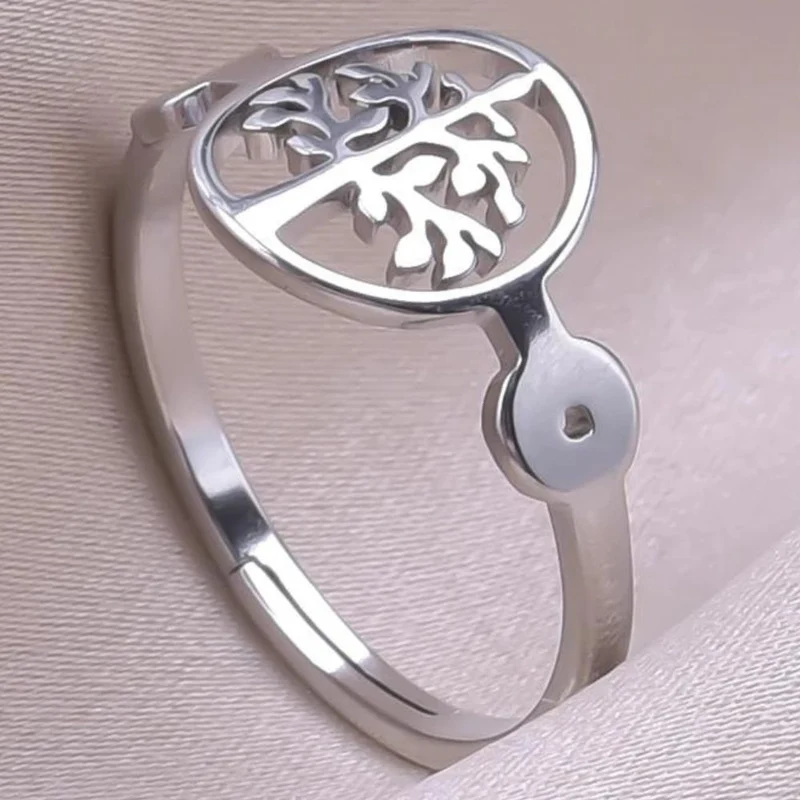 Bague Arbre de Vie Lotus