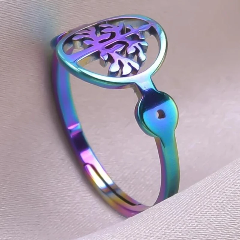 Bague Arbre de Vie Lotus