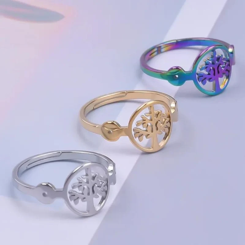 Bague Arbre de Vie Lotus