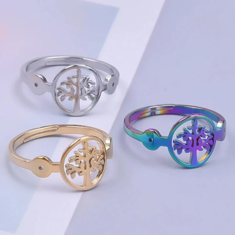 Bague Arbre de Vie Lotus