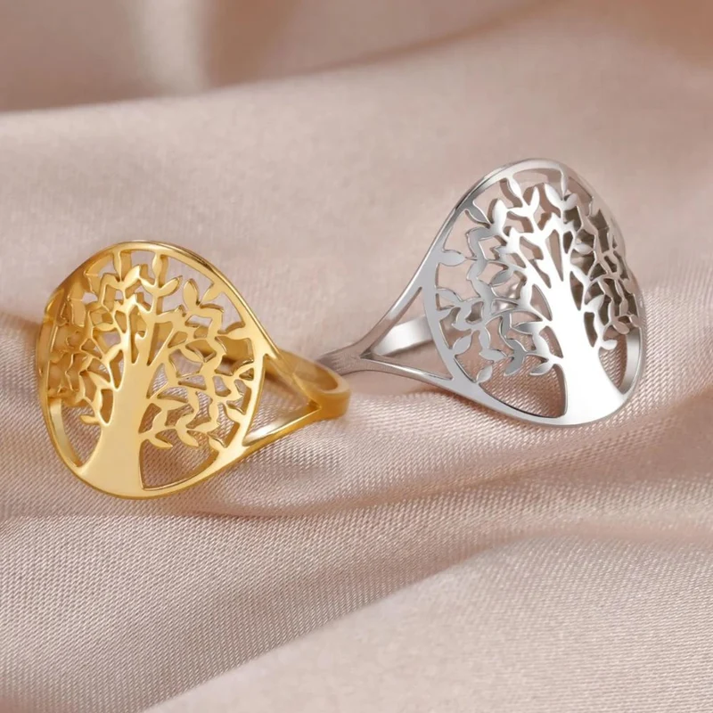 Bague Arbre de Vie Agate