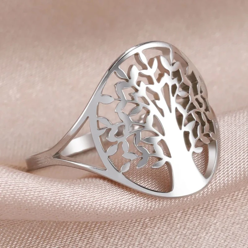 Bague Arbre de Vie Agate