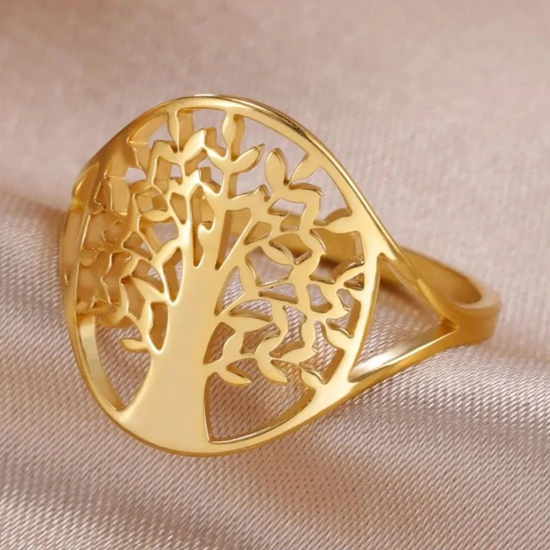 Bague Arbre de Vie Agate