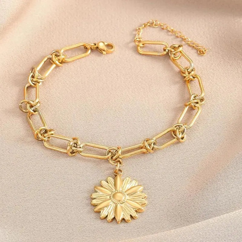 Bracelet Fleur Soleil