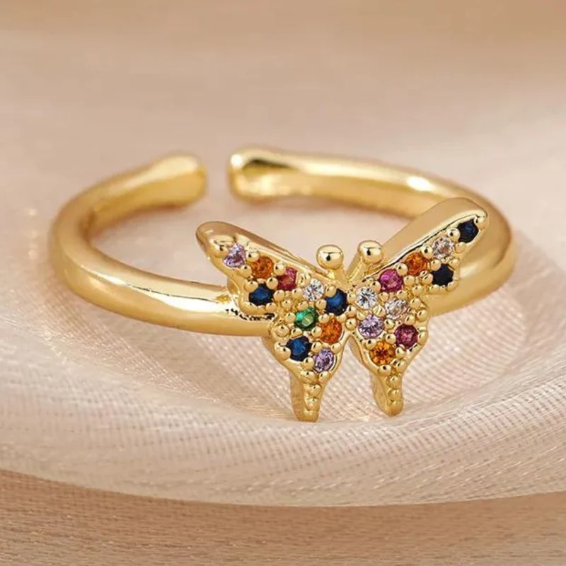 Bague Papillon Couleurs