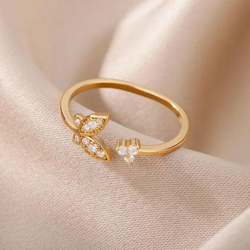 Bague Femme avec Papillon