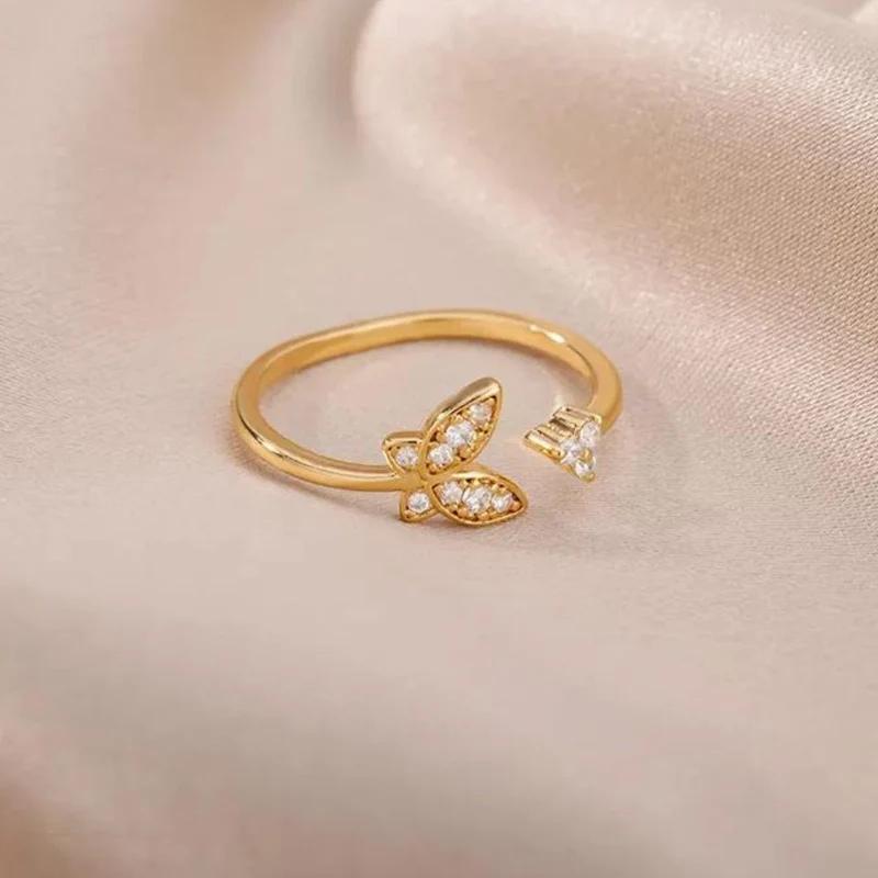 Bague Femme avec Papillon
