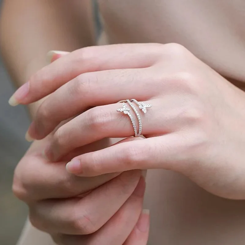 Bague Papillon Femme