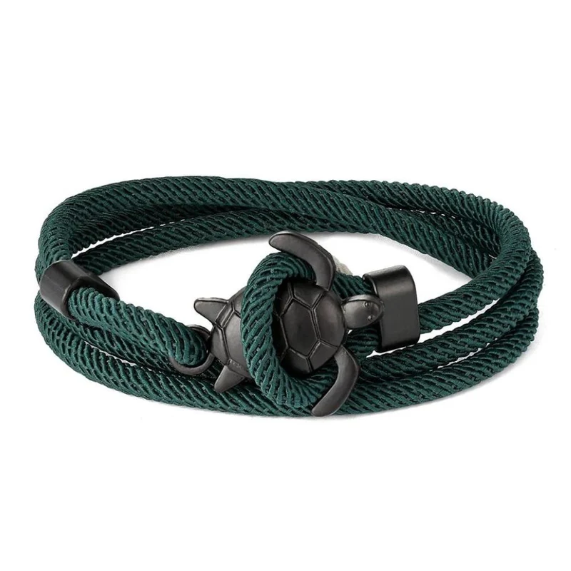 Bracelet Tortue en Corde