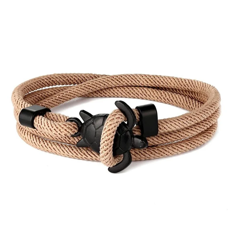 Bracelet Tortue en Corde