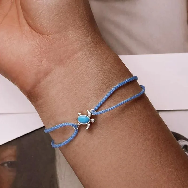 Bracelet Tortue Cordon