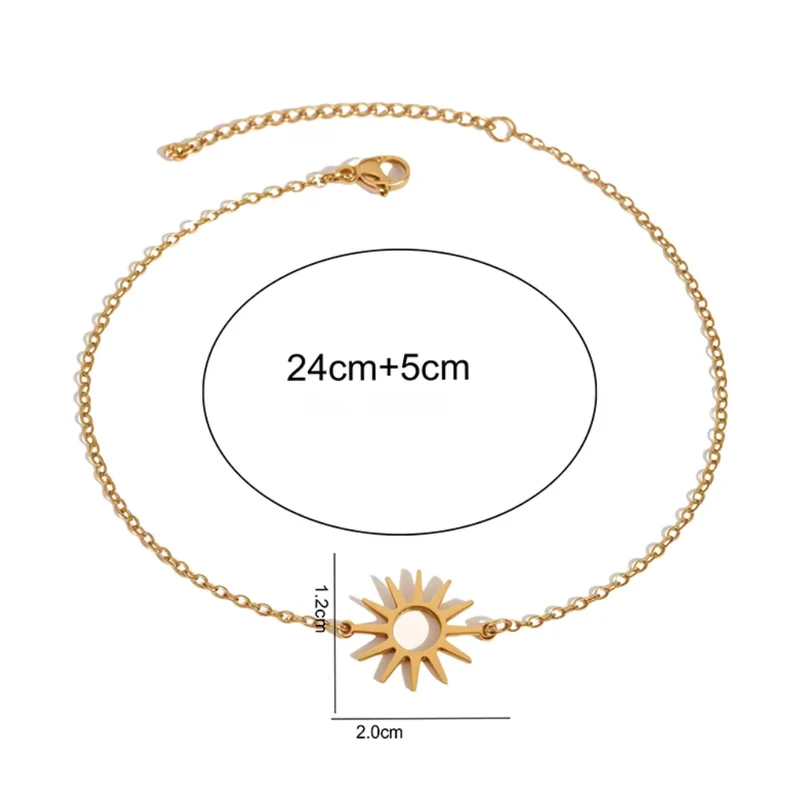 Bracelet Soleil Plaqué Or