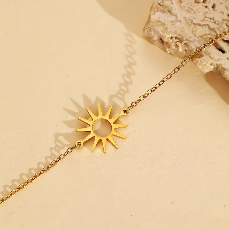 Bracelet Soleil Plaqué Or