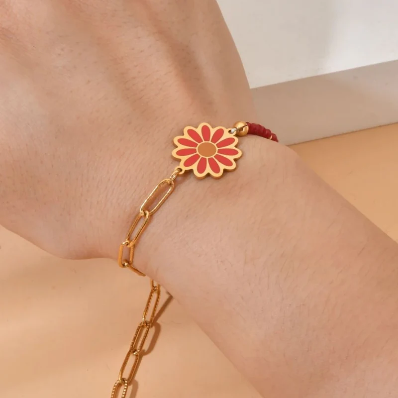 Bracelet Fleur Zag