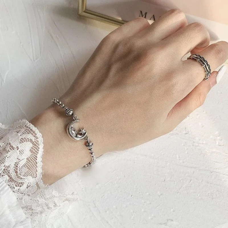 Bracelet Lune Visage