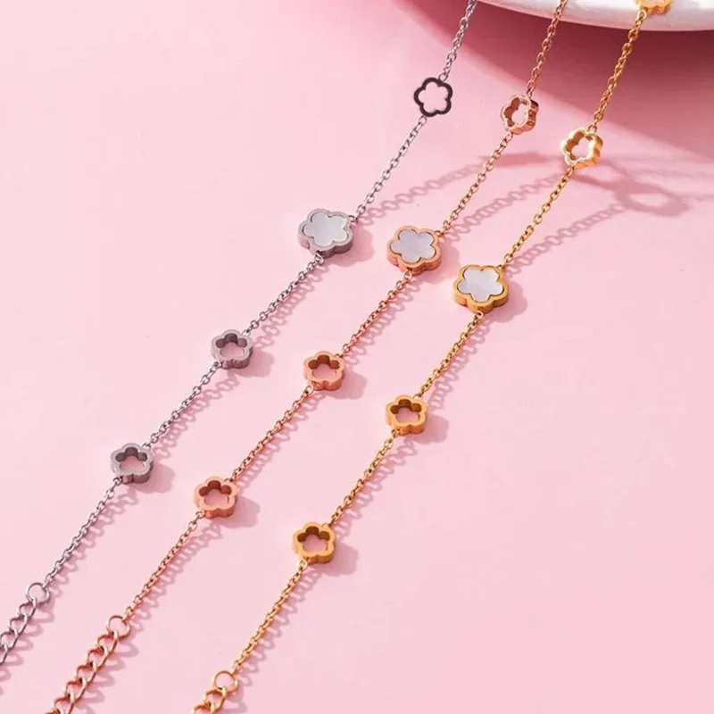 Bracelet Fleur nacre