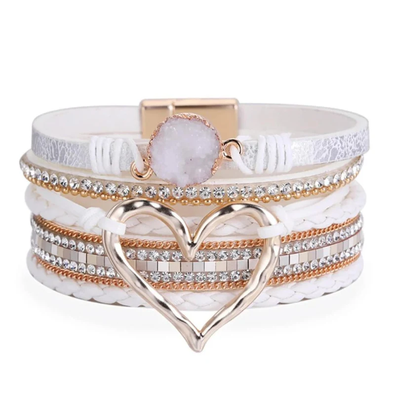Bracelet Cœur Multirang