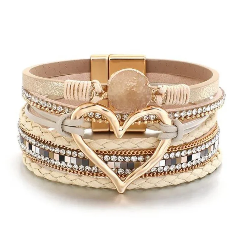 Bracelet Cœur Multirang