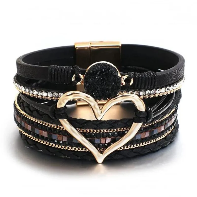 Bracelet Cœur Multirang
