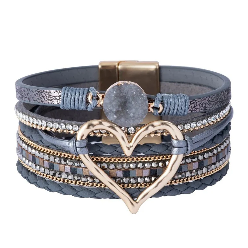 Bracelet Cœur Multirang