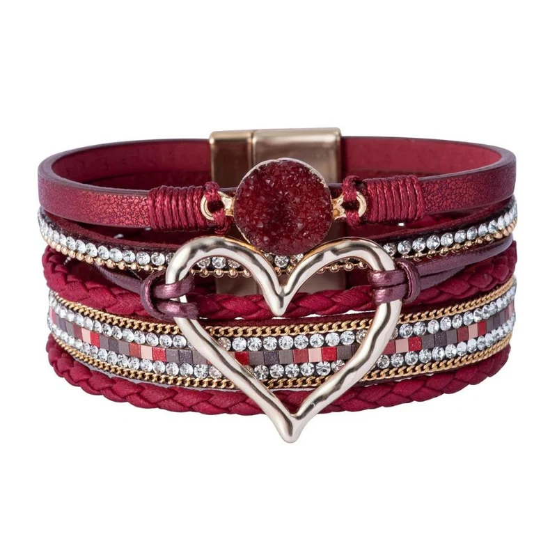 Bracelet Cœur Multirang