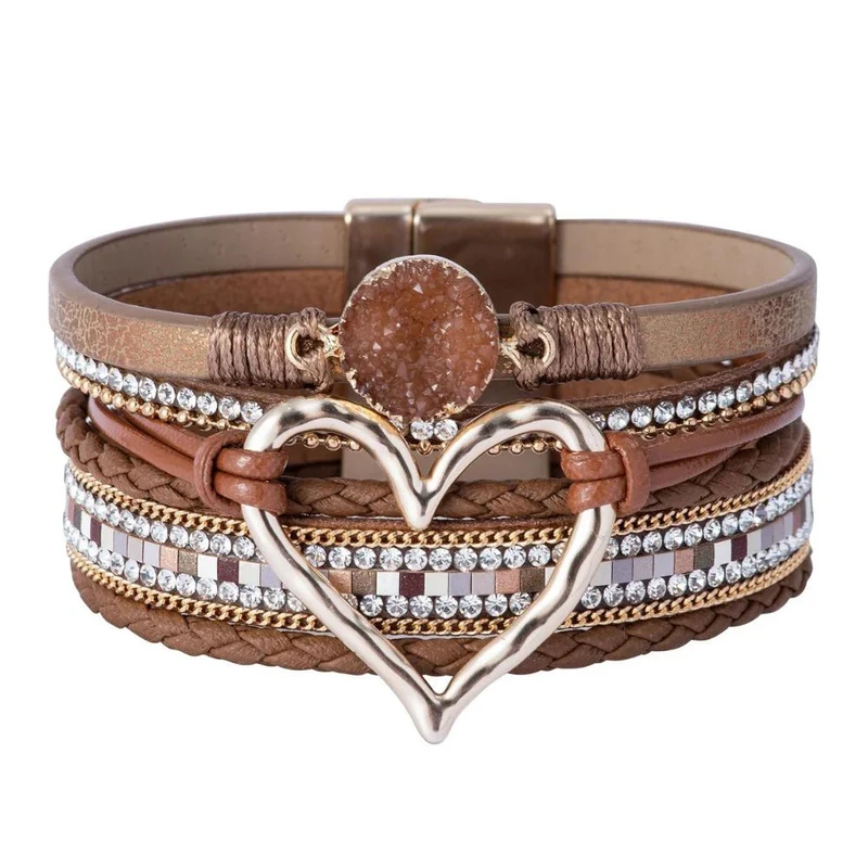Bracelet Cœur Multirang