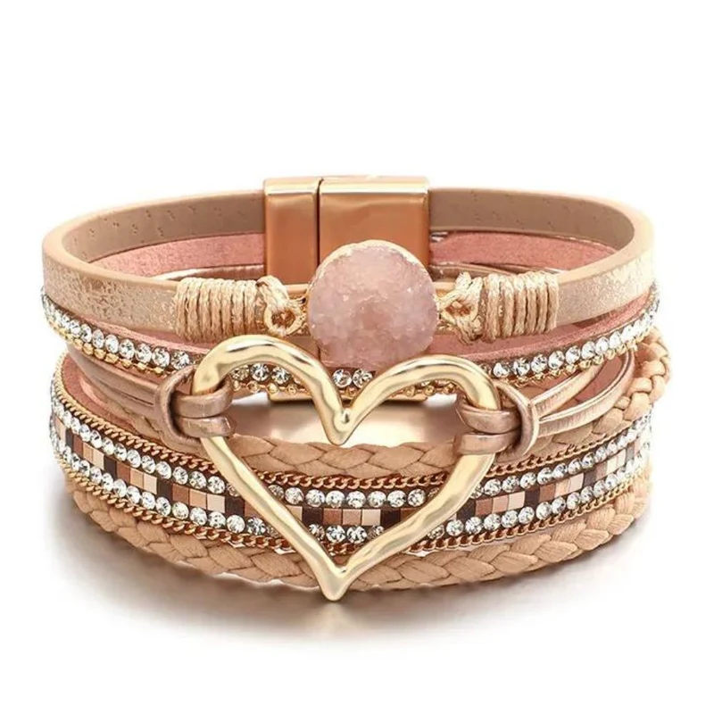 Bracelet Cœur Multirang