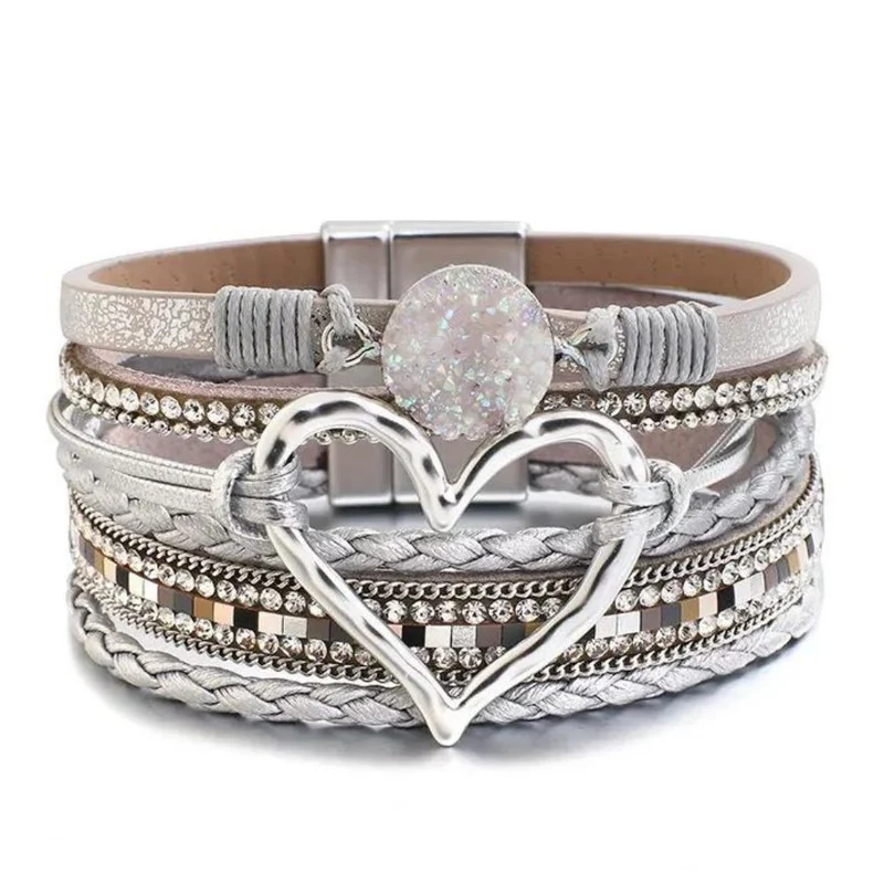 Bracelet Cœur Multirang