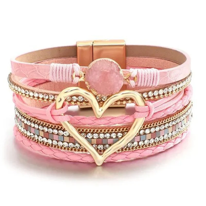 Bracelet Cœur Multirang