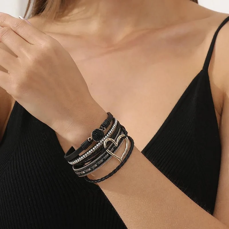 Bracelet Cœur Multirang