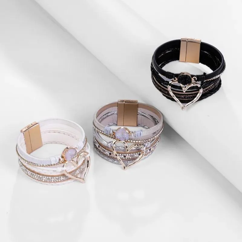Bracelet Cœur Multirang
