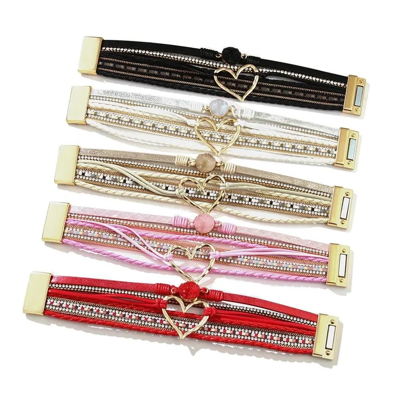 Bracelet Cœur Multirang