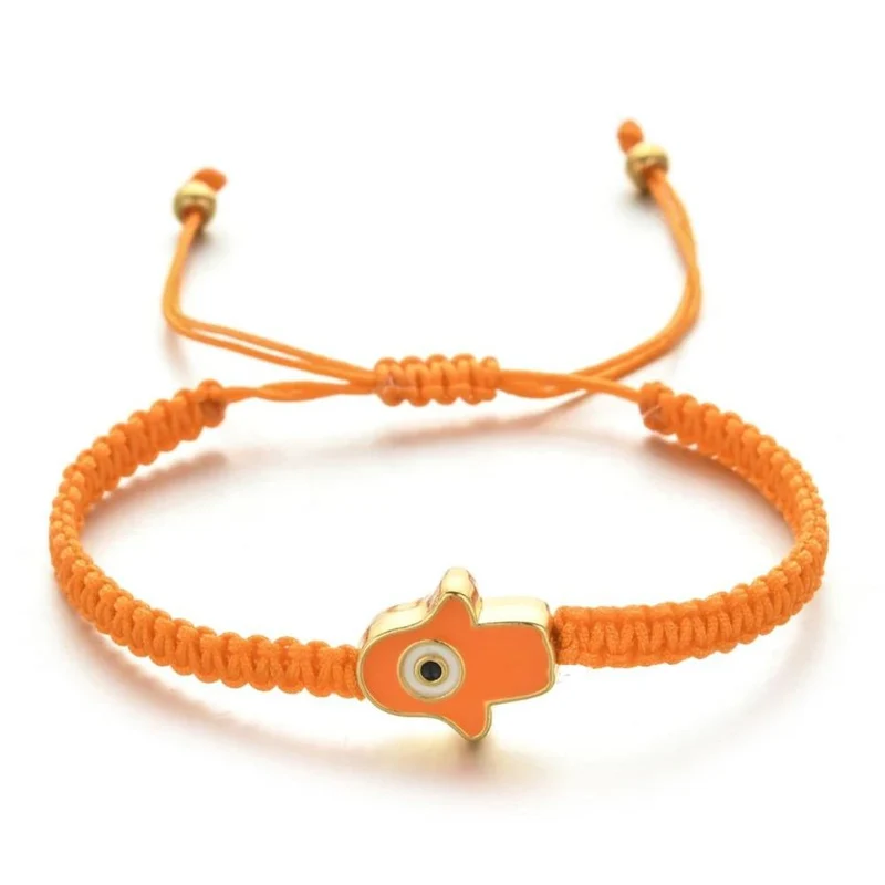 Bracelet Main de Fatma en Tissu