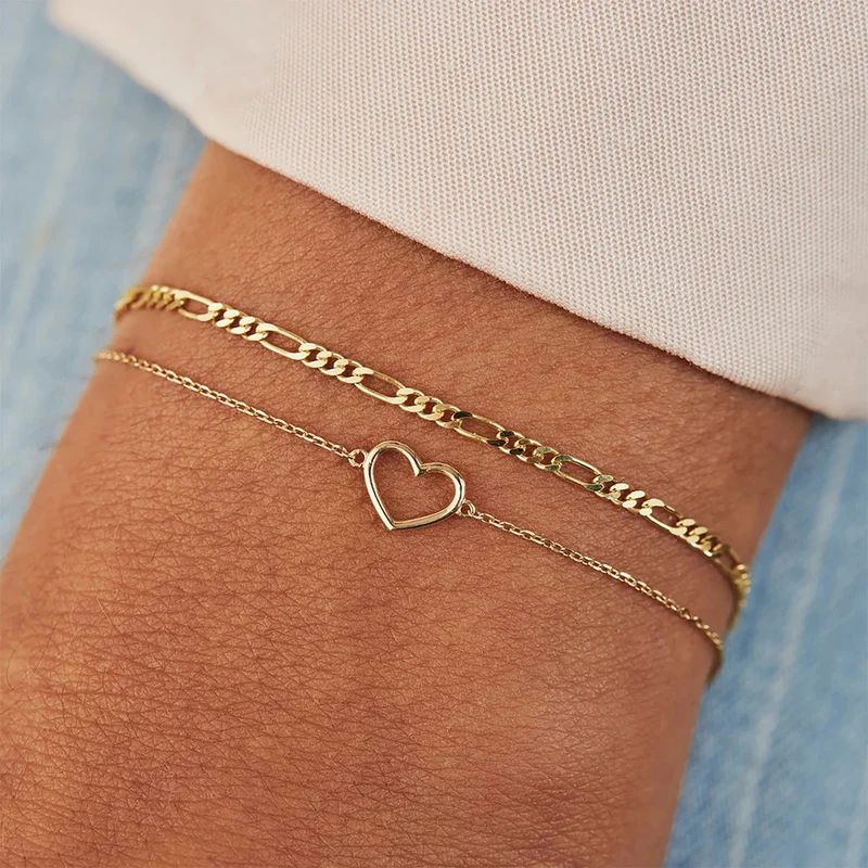 Bracelet Cœur Fin