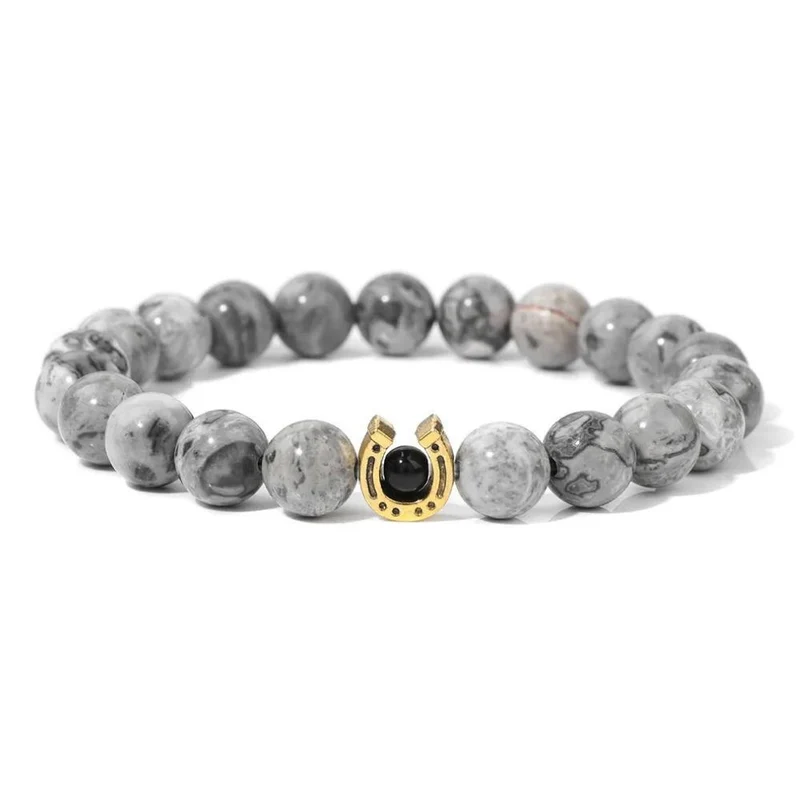Bracelet Fer à Cheval Perles