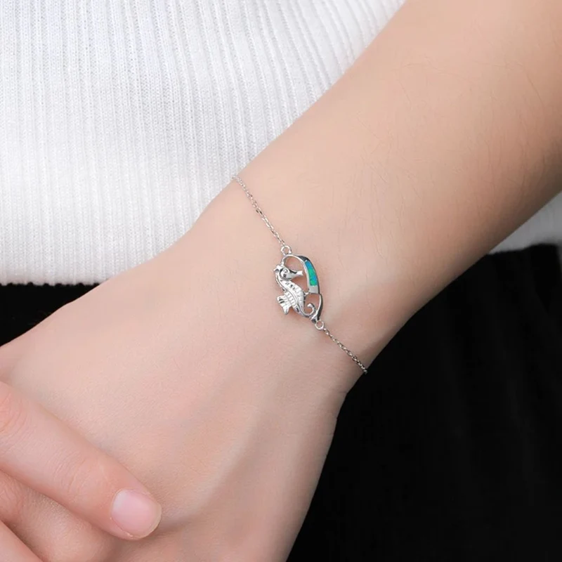 Bracelet Hippocampe Argent