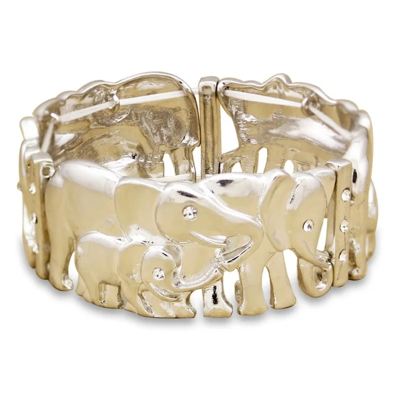 Gros Bracelet Éléphant