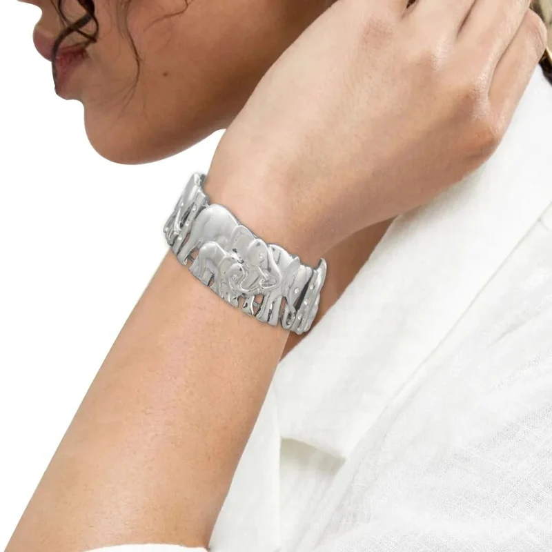 Gros Bracelet Éléphant