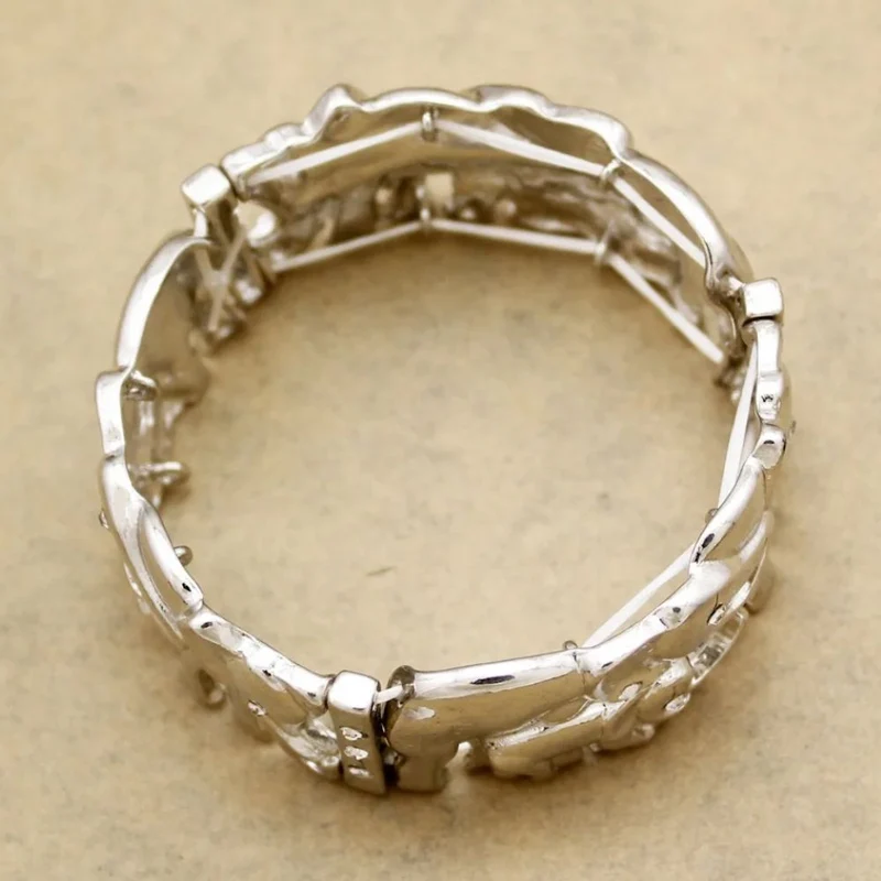 Gros Bracelet Éléphant