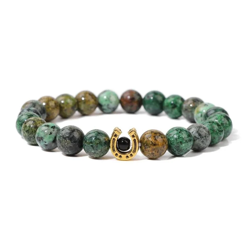 Bracelet Perles Fer à Cheval