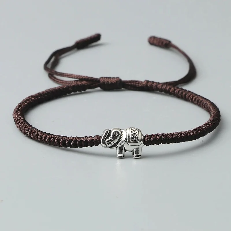 Bracelet Éléphant Cordon